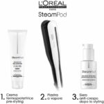 Plancha de Vapor Profesional - Bellissima - Steam Elixir - Placa Cerámica + Aceite de Argán + Funda Protectora - 4 Temperaturas - immagine 4