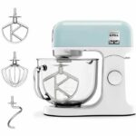 Robot repostero multifunción KENWOOD KMX754PB - Motor profesional 1000W - 2 salidas para accesorios - Bol de cristal de 5L con asa