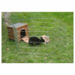 Casa de juegos al aire libre KERBL para animales pequeños - 36x36x40cm - immagine 2