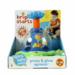 BRIGHT STARTS Musical Star Toy Press & Glow Spinner - immagine 2