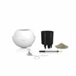 Maceta LECHUZA - BOLA color 32 - Ø 32 × 25 - Kit completo - Blanco - 3 L - immagine 3