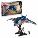 LEGO | Marvel 76325 Vengadores: La Era de Ultrón Quinjet - Juego para niños de 10 años
