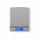 Báscula electrónica de precisión - LIVOO - DOM474 - Bandeja de acero inoxidable - Máx. 500 g - 6 unidades de medida - Pantalla LCD