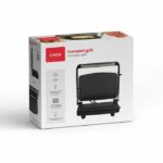LIVOO DOC232G - Parrilla compacta - 23x15cm - Revestimiento antiadherente - Indicador luminoso de calefacción - Bisagra ajustable - immagine 5