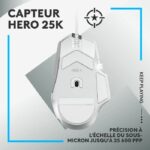 Logitech - G502 X Wire Gaming Mouse - Botones primarios híbridos híbridos de Force Lightforce, Hero Gaming Hero 25K - Sensor blanco - immagine 4