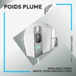 Logitech - G502 X Wire Gaming Mouse - Botones primarios híbridos híbridos de Force Lightforce, Hero Gaming Hero 25K - Sensor blanco - immagine 6