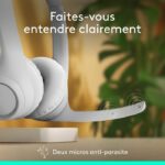 Auriculares - Inalámbricos - Logitech - Zone 300 - Blanco - immagine 2