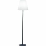 Lámpara de pie inalámbrica - LUMISKY - STANDY - Al. 150 cm - Base de metal - LED multicolor regulable
