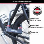 Candado para bicicleta en U - MASTER LOCK - 8279EURDPRO - Acero cementado, llave, certificado - immagine 3