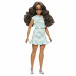 Barbie - Muñeca Barbie Fashionistas con vestido verde menta y gafas - Barbie - HYT96 - immagine 2