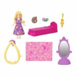 Disney - Torre de Rapunzel - Historias apilables - Set de muñecas - Princesas Disney - JDP61 - immagine 3