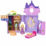 Disney - Torre de Rapunzel - Historias apilables - Set de muñecas - Princesas Disney - JDP61 - immagine 4