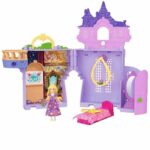 Disney - Torre de Rapunzel - Historias apilables - Set de muñecas - Princesas Disney - JDP61 - immagine 5