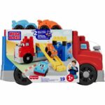 MEGA BLOKS - Camión de carreras y construcción - Set de 19 piezas - MEGA Bloks - JFR29 - immagine 3