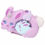 Polly Pocket - Set de juego de conejo 2 en 1 - Con 2 figuras y 12 accesorios - Polly Pocket - JFT88 - immagine 6