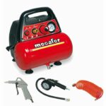 MECAFER NUEVO VENTO compresor de aire 6 L 1,5 CV 8 bar - Con 3 accesorios