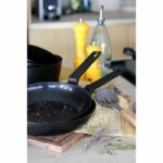 Sartén - MENASTYL - 6020639 - Aluminio forjado - 30 cm - Negro - Apto para todo tipo de fuegos, incluida inducción - immagine 4