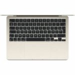 Apple - 13.6 MacBook Air M3 (2024) - 16GB RAM - 512GB almacenamiento - Stellar Light - AZERTY - immagine 2