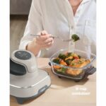 Freidora portátil sin aceite NINJA - CRISPI - Recipientes de 1,4 y 3,8 l - 4 programas preestablecidos - 1400 W - Beige - immagine 3