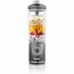 Licuadora portátil NINJA Blast Max - BC251EULD - Recipiente de 530 ml - Batería de 2 h - Inalámbrica - Sin BPA - Gris
