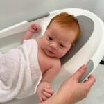 Bañera para bebé - NUBY - Dr. Talbot's - Desde el nacimiento - Soporte antideslizante integrado - Reposacabezas suave - immagine 3