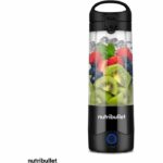 Licuadora portátil - NUTRIBULLET - NBP003B - 100 W - 0,475 L - Libre de BPA - Negra - Incluye una botella de agua