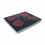Placa vitrocerámica - OCEANIC - 4 fuegos - Negro - immagine 3