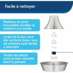 Fuente - PETSAFE - SEASIDE - Acero inoxidable - 1,8 L - immagine 5