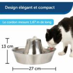 Fuente - PETSAFE - SEASIDE - Acero inoxidable - 1,8 L - immagine 6