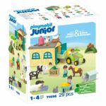 PLAYMOBIL JUNIOR - 71656 - Tractor agrícola y animales