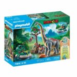 PLAYMOBIL 71819 Brachiosaurus, Exploradores, Aerodeslizador
