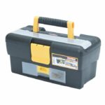 Caja de herramientas - Plastiken - 81034_NOIRE - 34 cm - Titanio - Plástico