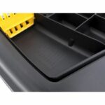 Maletín de herramientas - Plastiken - 63040_NOIRE - 40 cm - Titanio - Plástico - immagine 2