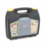 Maletín de herramientas - Plastiken - 63040_NOIRE - 40 cm - Titanio - Plástico