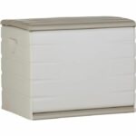 PLASTIKEN Safe 260L Interior / Exterior Funcional y estético Candado con ruedas beige