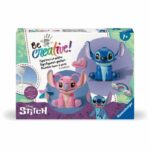 Be Creative Stitch Figuritas, 5 objetos para hacer en yeso, Actividad relajante y creativa, 7 años, 23877, Ravensburger
