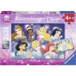 DISNEY PRINCESSE Puzzle Princesas juntas 2x24pcs - immagine 2