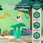 Gravitrax Junior - Starter Set My Jungle 97 piezas - Circuito de canicas - Juego de construcción creativo - Ravensburger - A partir de 3 años - immagine 4