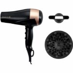 Secador de pelo iónico Remington D6098 2200W, realza el brillo del cabello natural y teñido