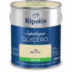 Laca glicerina lino RAL 1015 satinado - RIPOLIN - 2 L