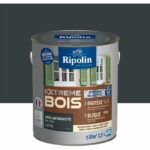 Pintura RIPOLIN para madera interior y exterior - Gris antracita Ral 7016 Satinado, 2,5L - immagine 2