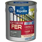 Gris acero hierro extremo RAL 7012 brillante - RIPOLIN - 2 L