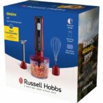 Batidora de mano - RUSSEL HOBBS - Desire Red - 500 W - 2 velocidades + Pulse - Roja - immagine 6