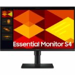 Pantalla PC - SAMSUNG - S27D400G - 27'' - FHD 1920x1080 - 100Hz - IPS - 5ms(GTG) - 250cd/m² - Pie ajustable - HDMI - DisplayPort