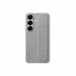 Funda para Galaxy S25 con correa y soporte gris