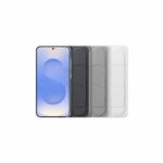 Funda para Galaxy S25 con correa y soporte gris - immagine 6