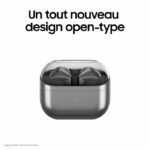 SAMSUNG Galaxy Buds3 auriculares inalámbricos reducción activa de ruido Plata - immagine 3
