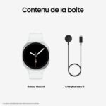 Samsung Galaxy Watch8 - Reloj inteligente con Bluetooth (40 mm, plateado) - immagine 2