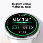 Samsung Galaxy Watch8 - Reloj inteligente con Bluetooth (44 mm, plateado) - immagine 4