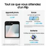 Samsung Galaxy Z Flip7 FE 5G Smartphone 128 GB Negro - immagine 3